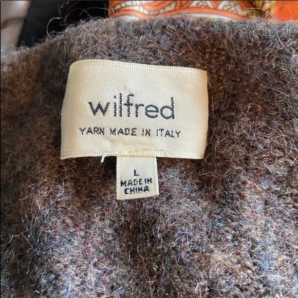 Wilfred Wool Blend Balloon Sleeve Sweater - Picture 6 of 7